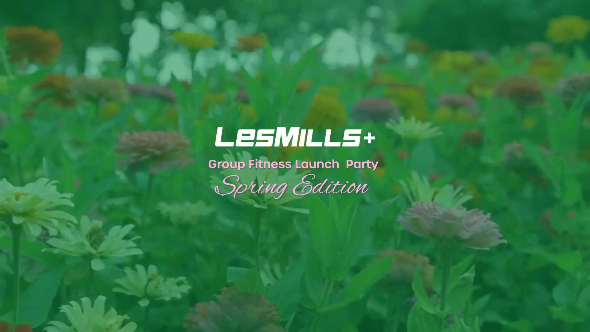 Group Fitness Launch Party Events