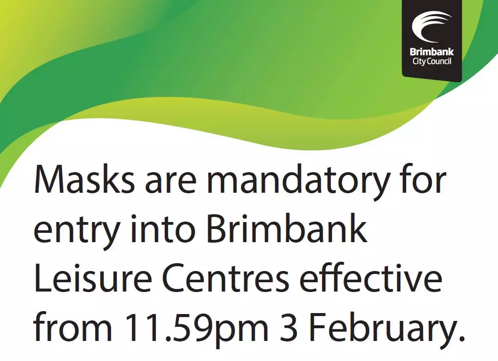 Mask required at Brimbank Leisure Centre