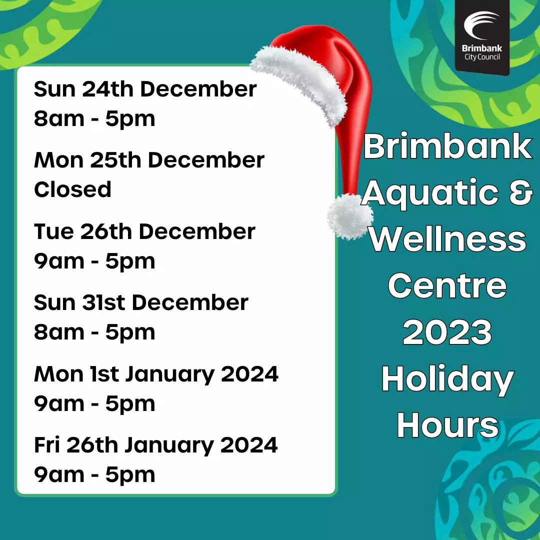 Holiday season opening hours